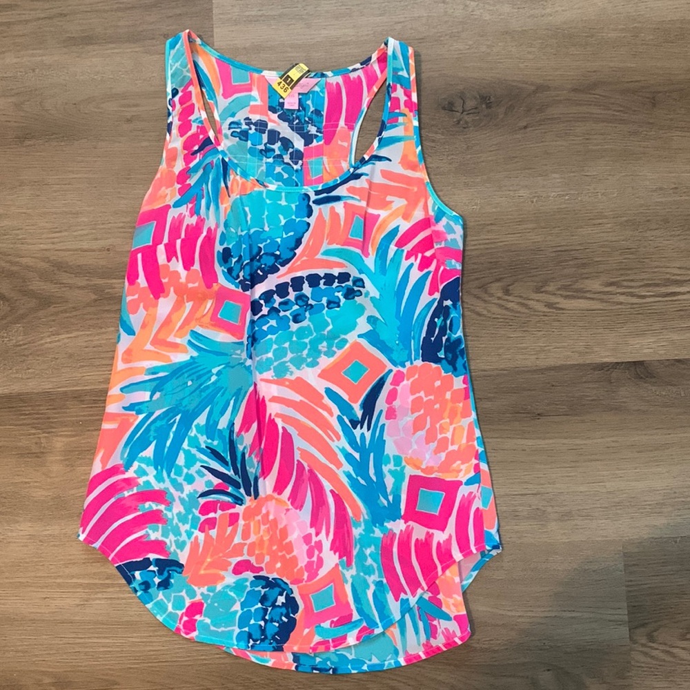 Silk Lilly Pulitzer top